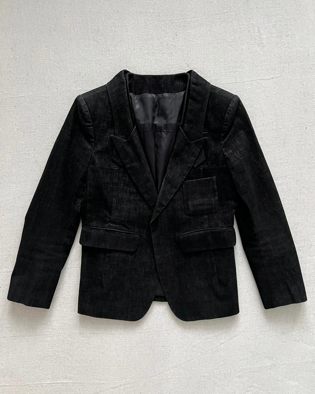 Undercover AW08 Runway Brushed Velvet Crop Blazer