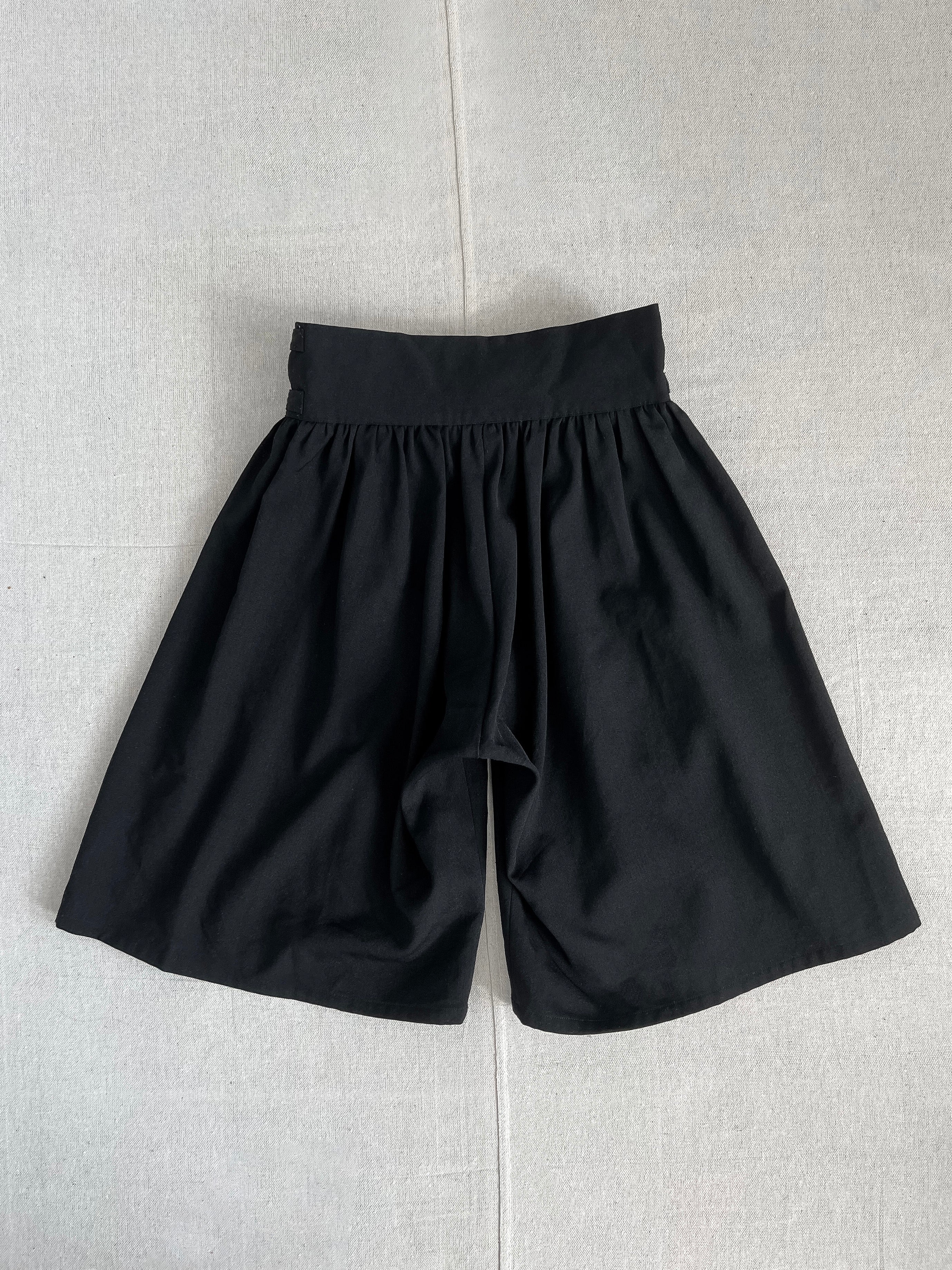 Limi Feu Kilt Buckle Wide Leg Shorts