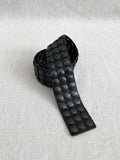 Vintage Neiman Marcus Heavyweight Push Stud Leather Belt