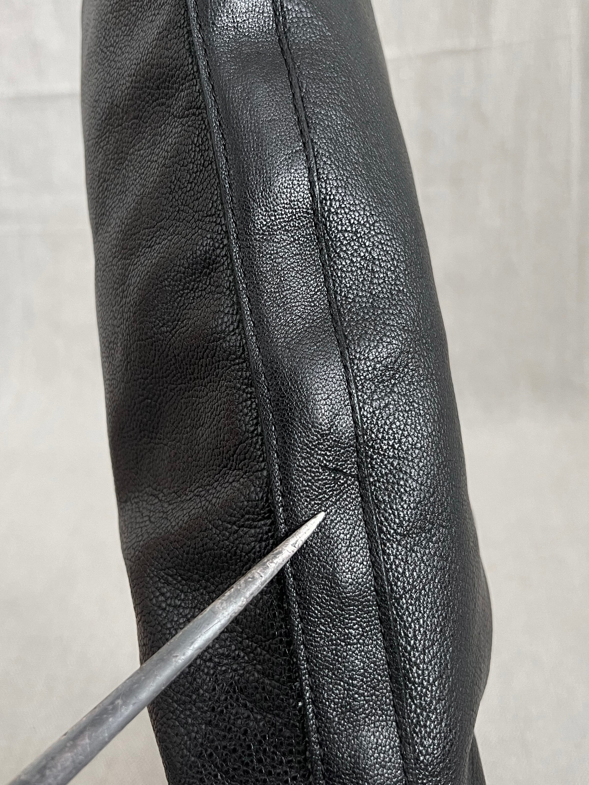 Ann Demeulemeester Tall Leather Riding Boots