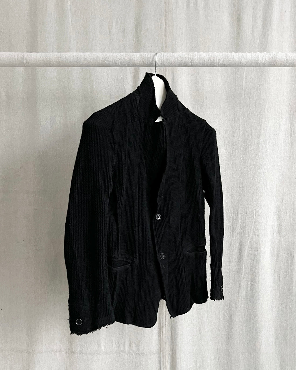 Bajra Japan Wool Blend Knit Blazer