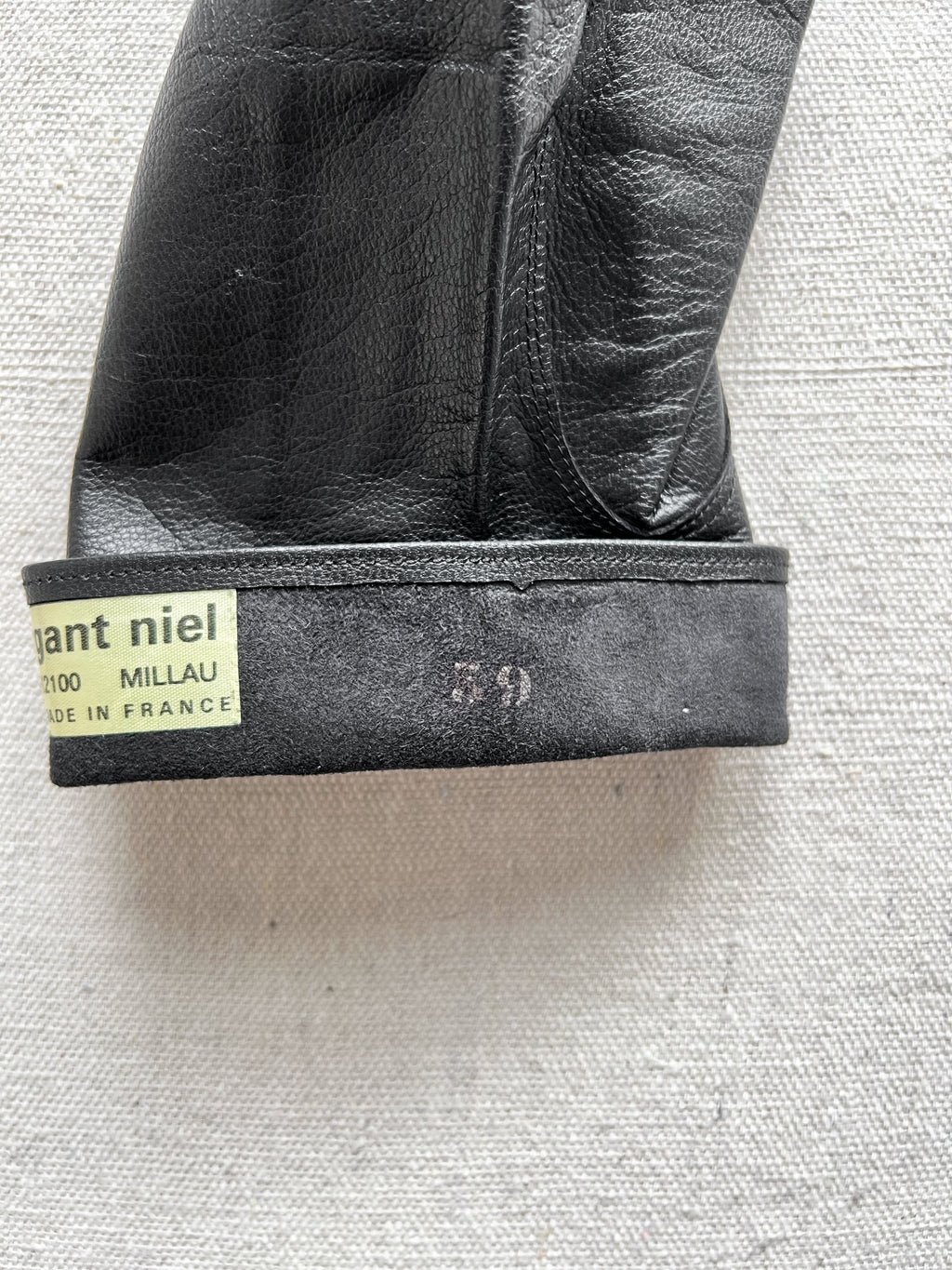Vintage Military Leather Gloves