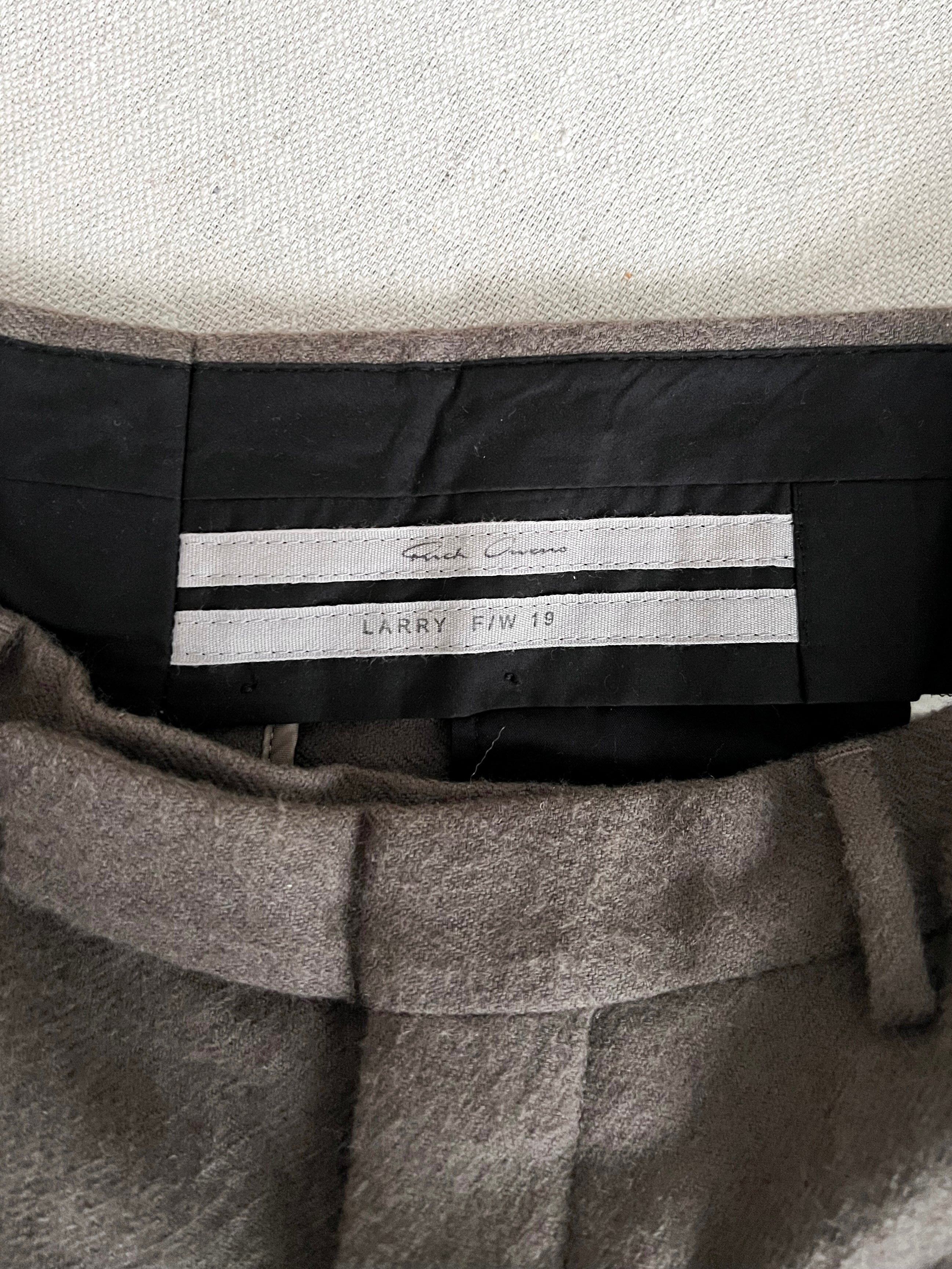 Rick Owens FW19 ‘LARRY’ Crops
