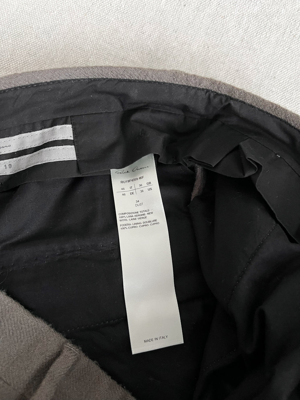 Rick Owens FW19 ‘LARRY’ Crops
