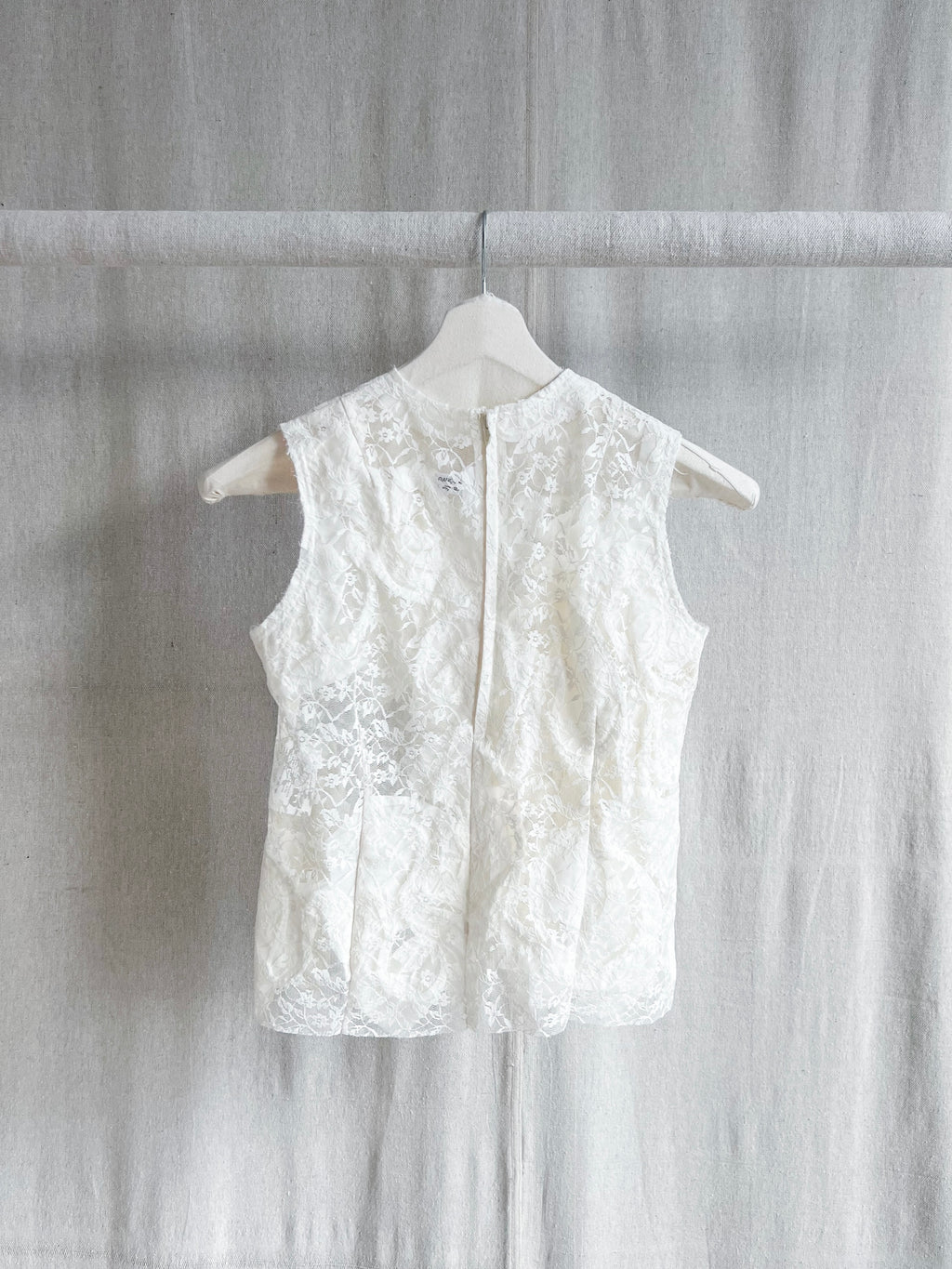 Comme des Garçons AW15 Tailored Lace Blouse