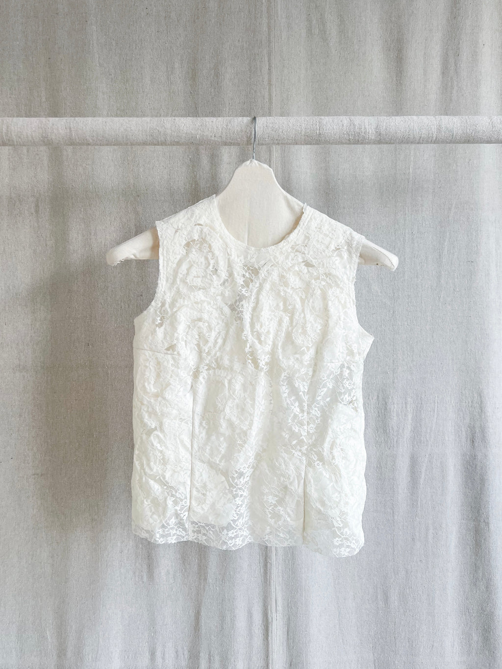 Comme des Garçons AW15 Tailored Lace Blouse
