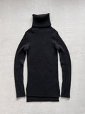 Ann Demeulemeester Elongated Alpaca Turtle Knit Jumper