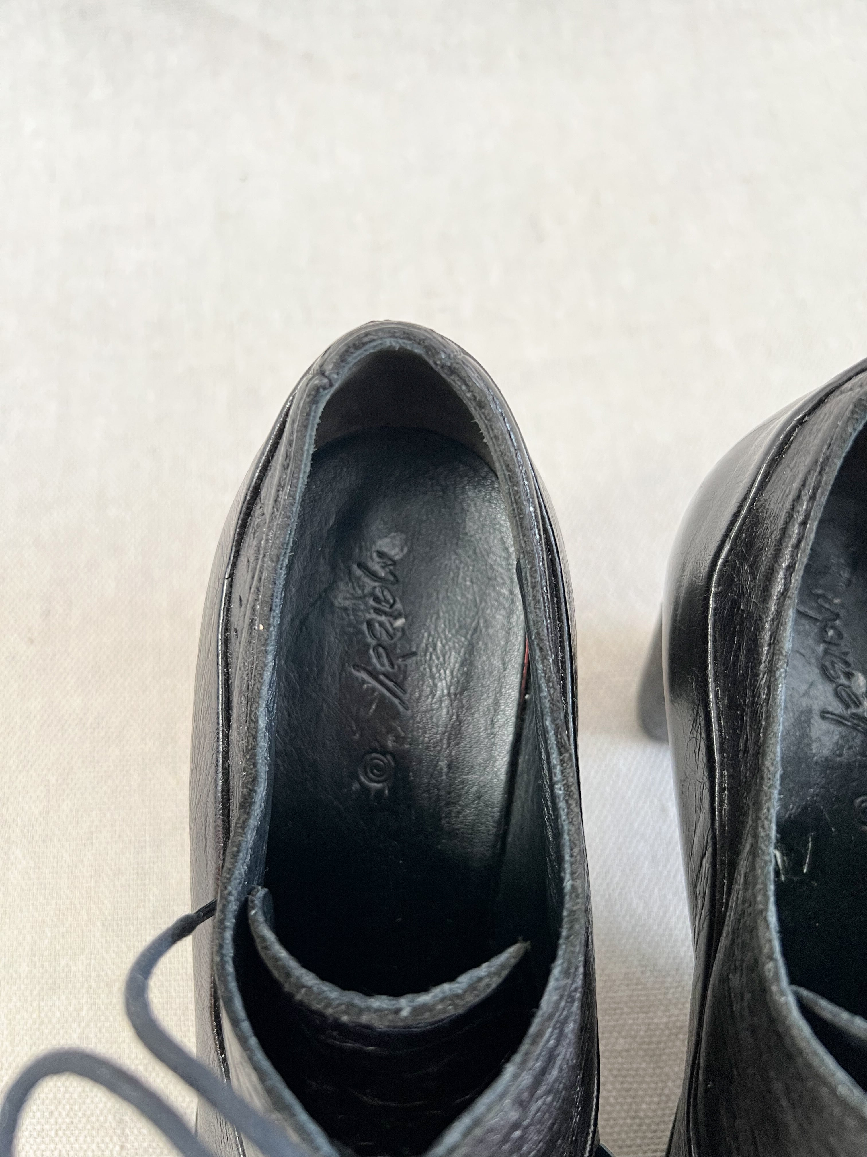 Marsell Leather Heeled Oxfords