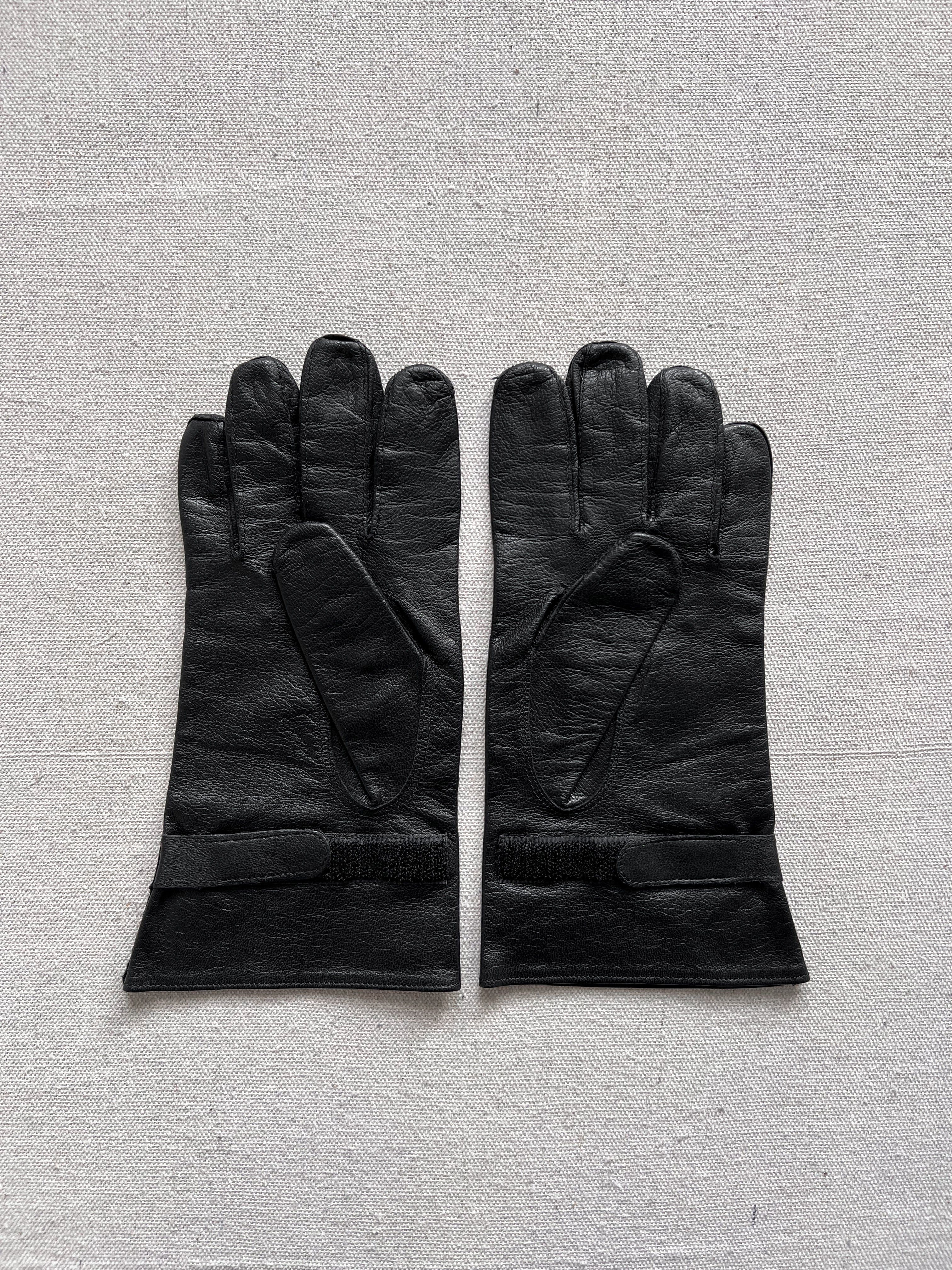 Vintage Military Leather Gloves