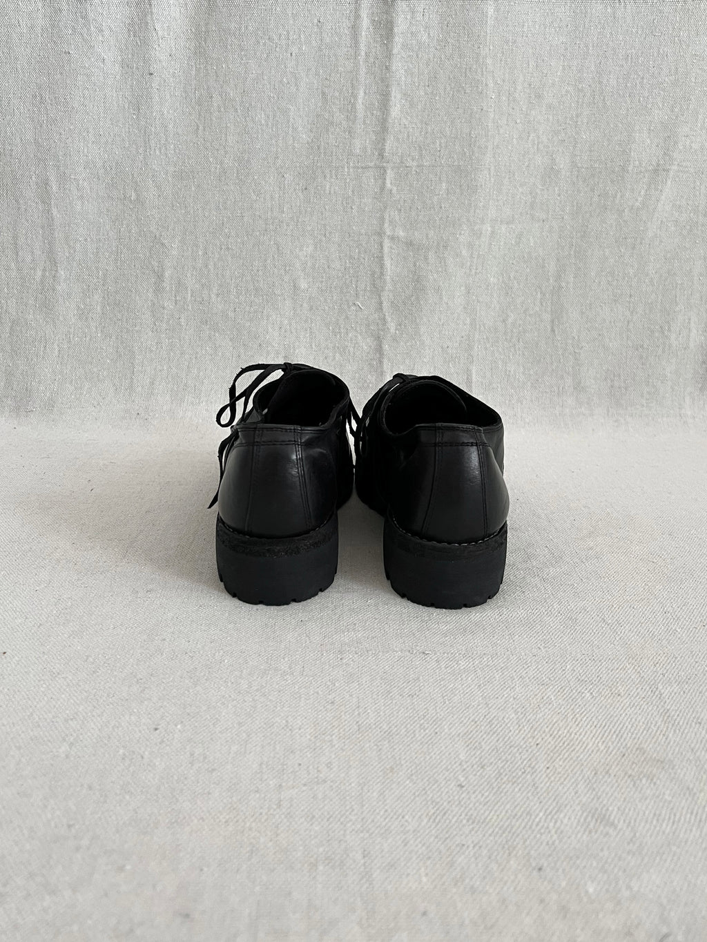 Guidi Black 792V Kangaroo Leather Derby