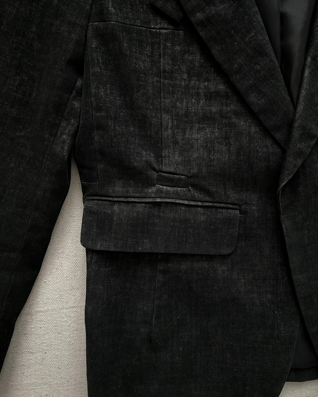 Undercover AW08 Runway Brushed Velvet Crop Blazer