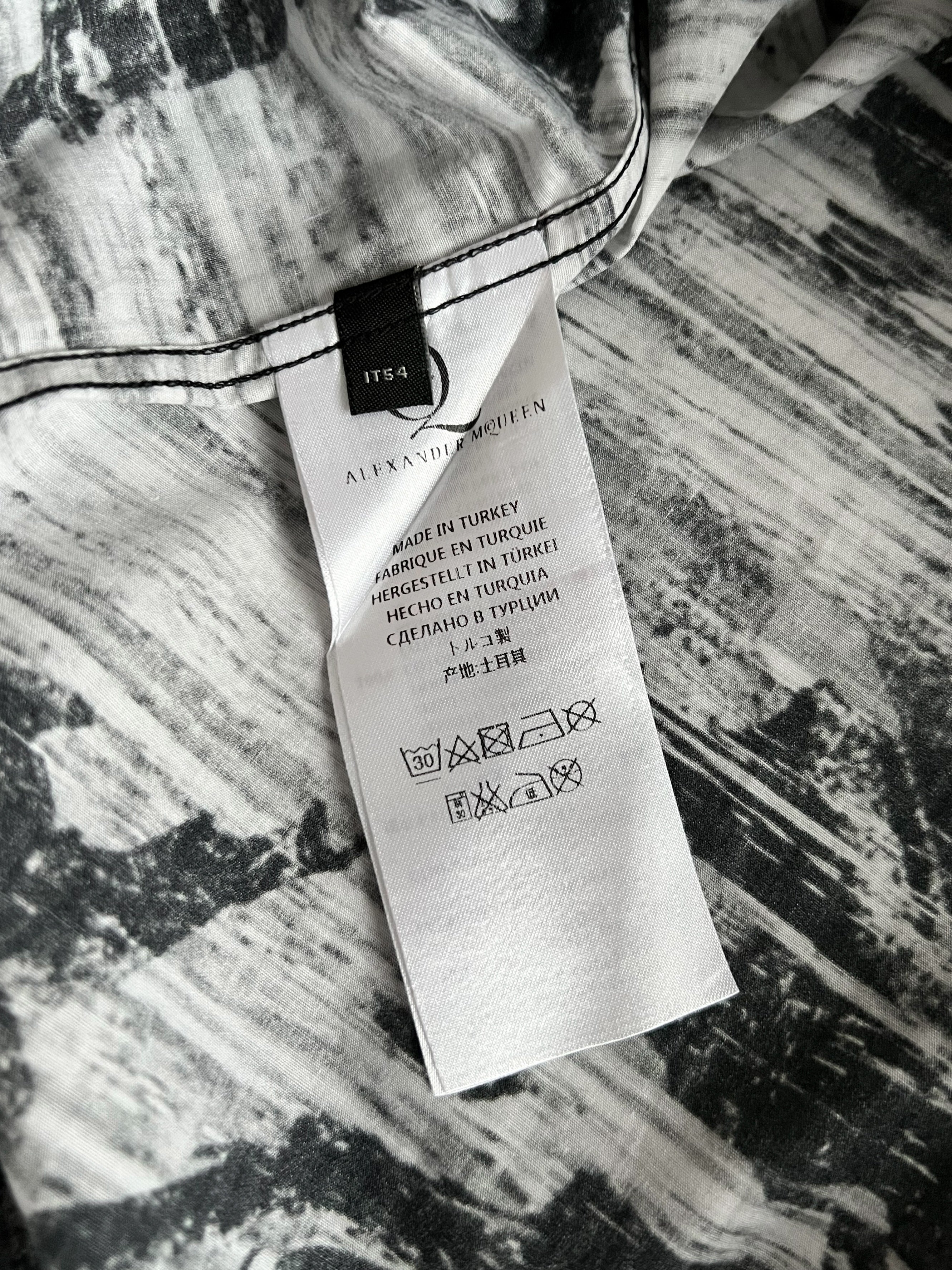 Alexander McQueen McQ Printed Button Up Shirt