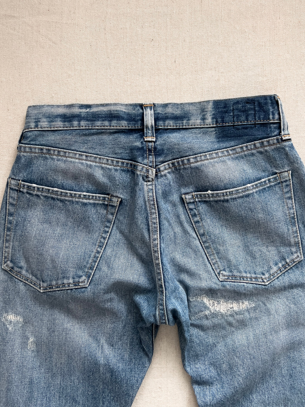 Bru Na Boinne Distressed Japanese Denim