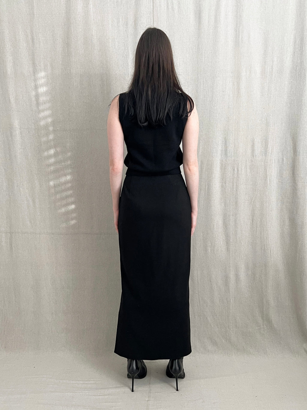 Annette Görtz Woolen Pillar Skirt