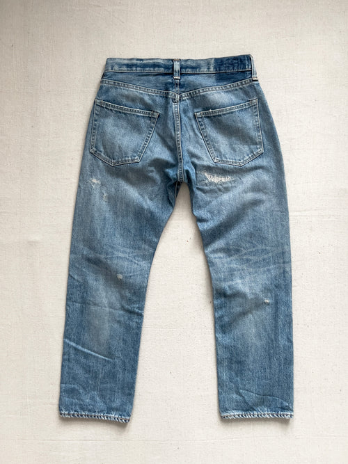 Bru Na Boinne Distressed Japanese Denim