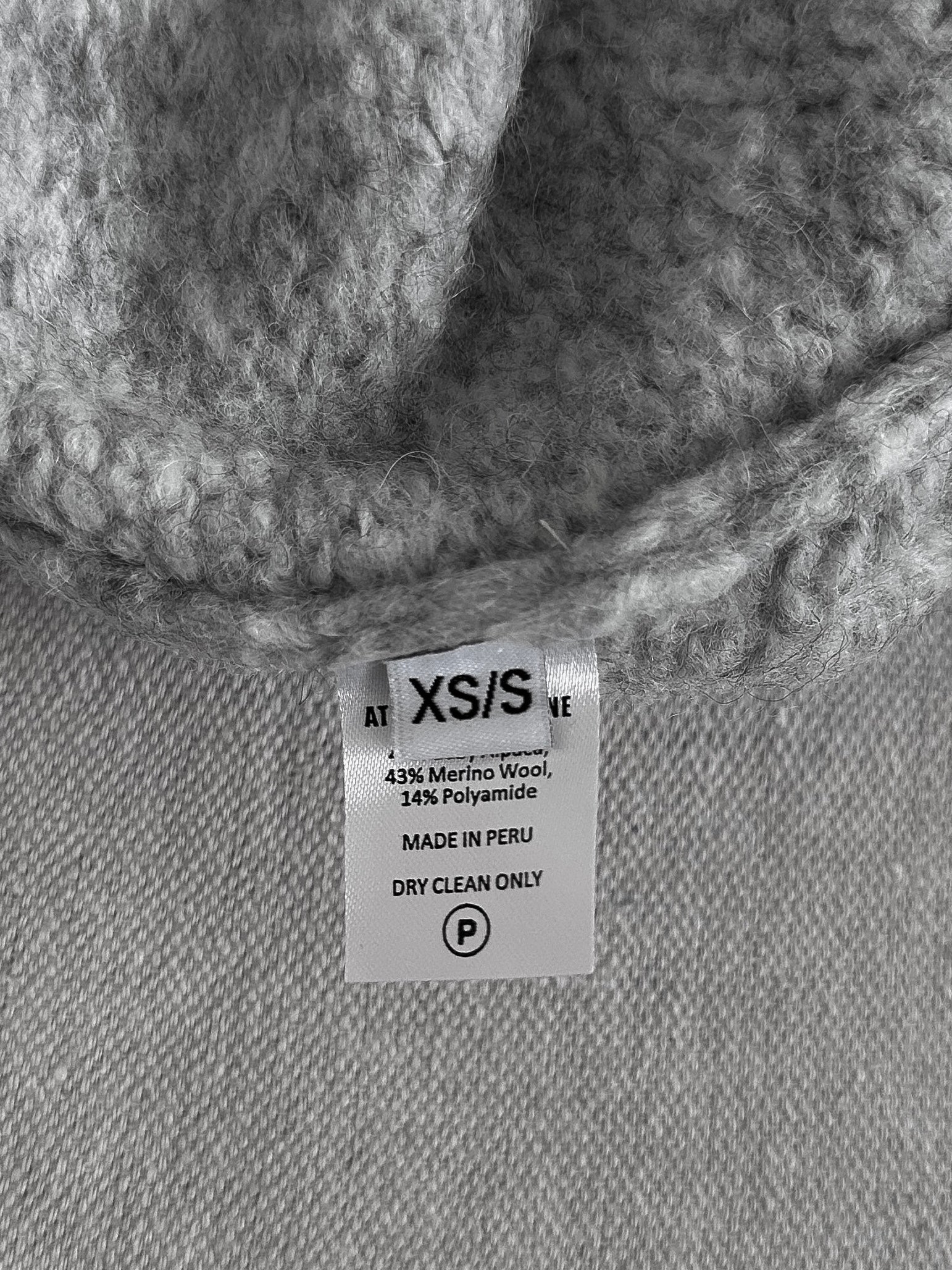 Atelier Delphine Baby Alpaca Merino Knit Drop Crotch Kiko Pant