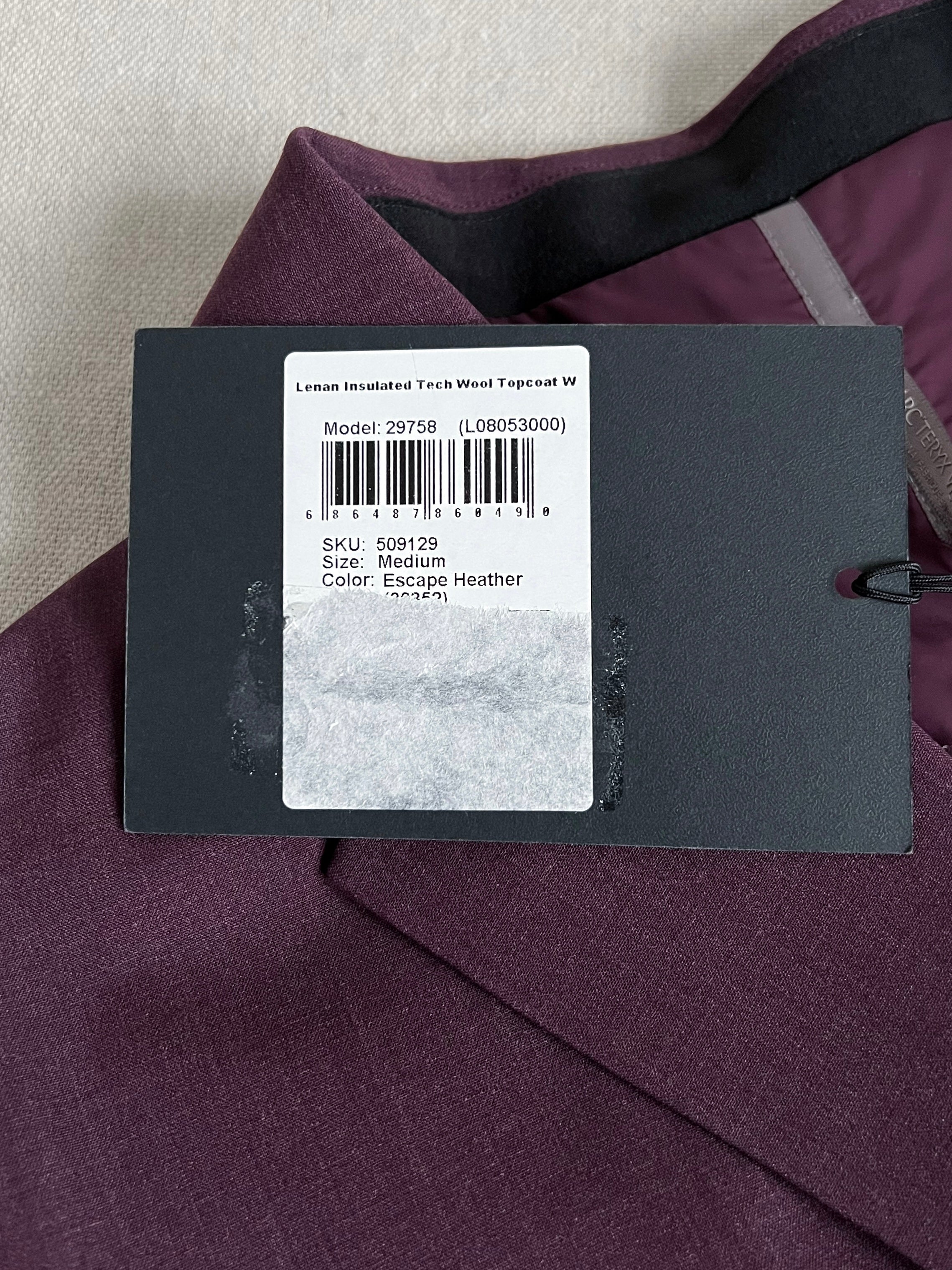 Arc’teryx Veilance Lenan Insulated Tech Wool Overcoat