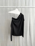 Rick Owens AW03 ‘TRUCKER’ Runway Off-Shoulder Merino Knit