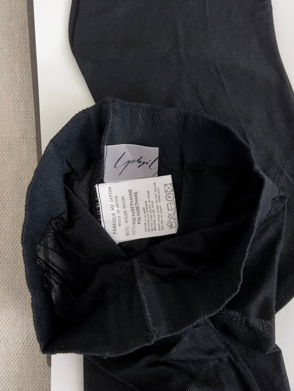 Yohji Yamamoto Deadstock 1980s Nylon Stockings