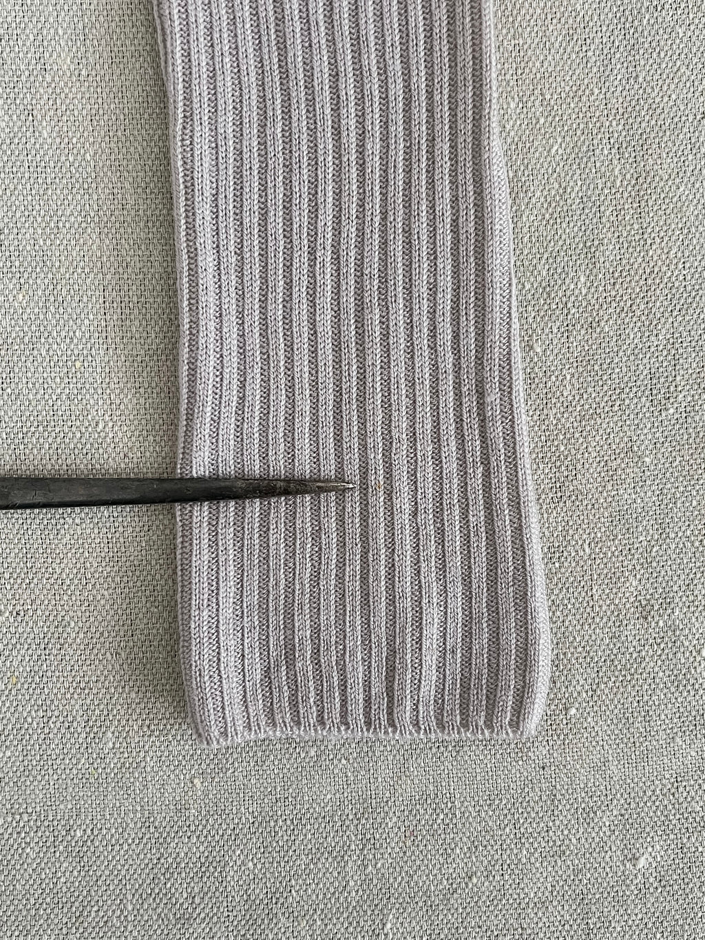Rick Owens AW03 ‘TRUCKER’ Runway Off-Shoulder Merino Knit