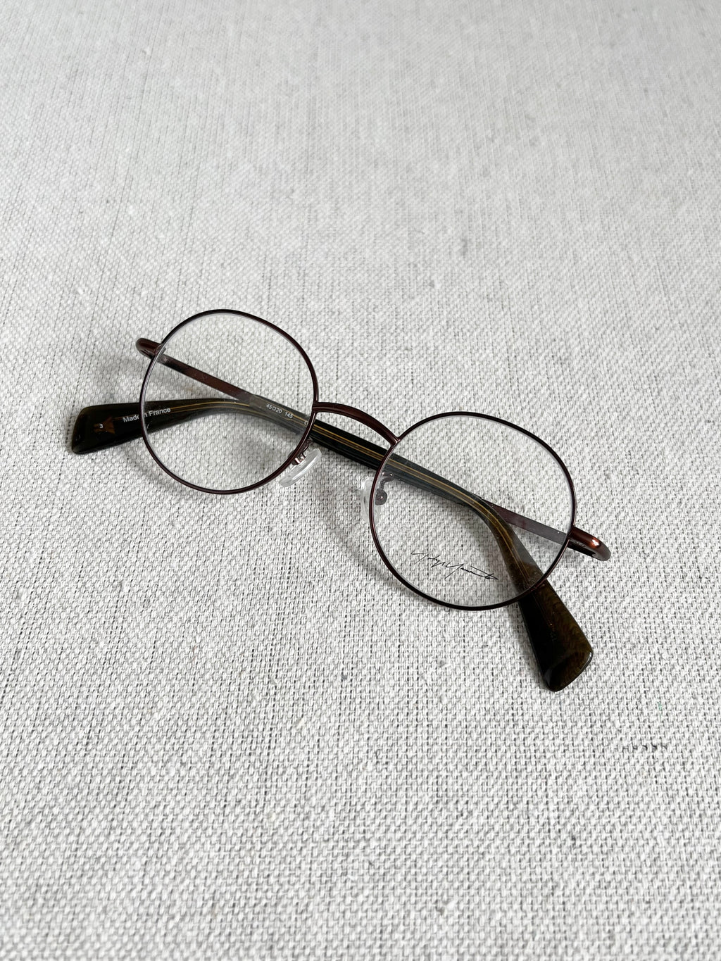 Yohji Yamamoto YY19-0004 Bronze Glasses