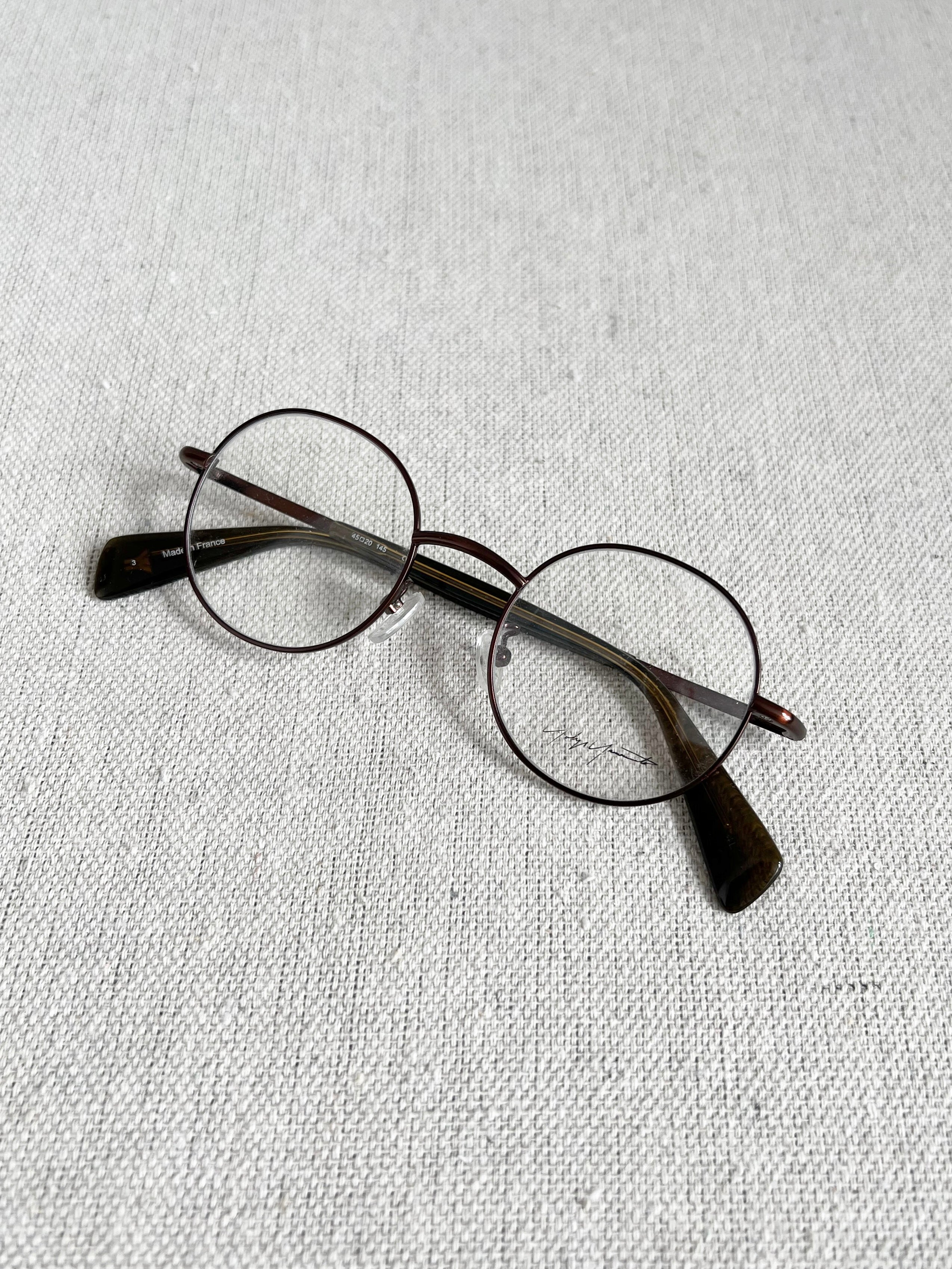 Yohji Yamamoto YY19-0004 Bronze Glasses