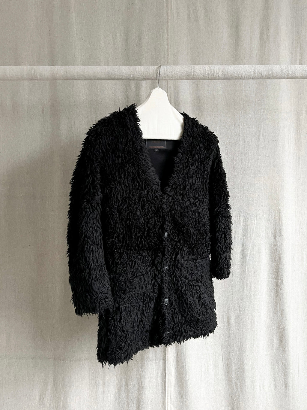 Undercover AW2007-2008 Shag Fur Cardigan