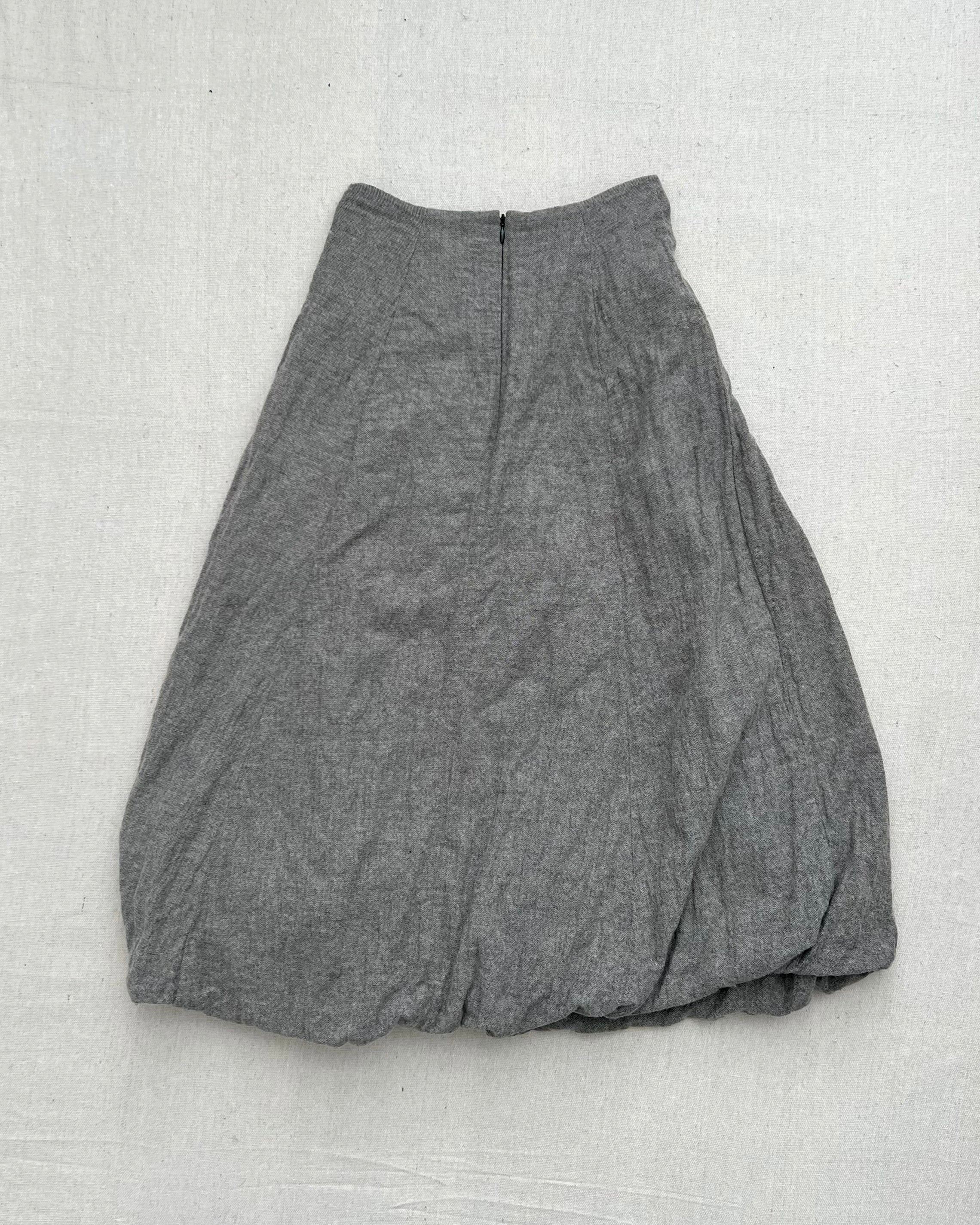 Annette Görtz Metal Wool Blend Bubble Skirt