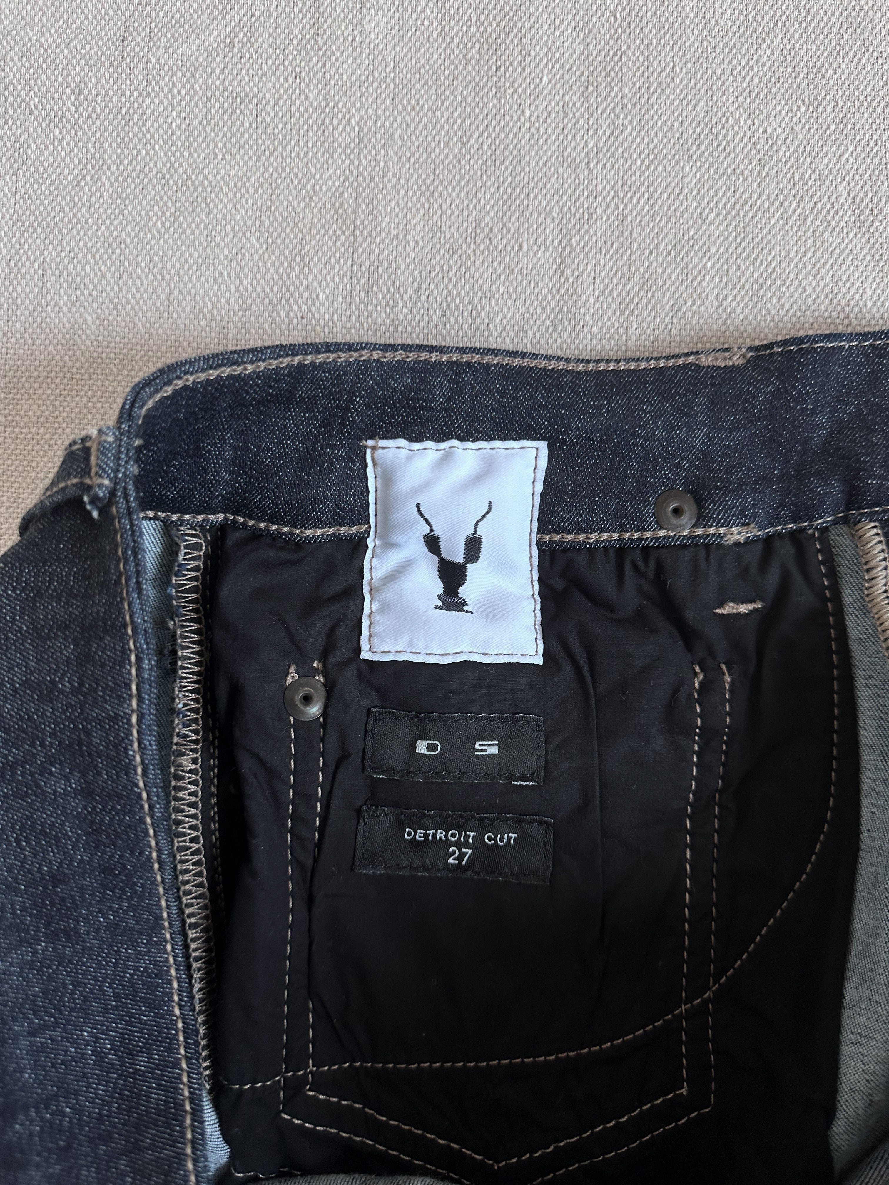 Rick Owens DRKSHDW Detroit Denim