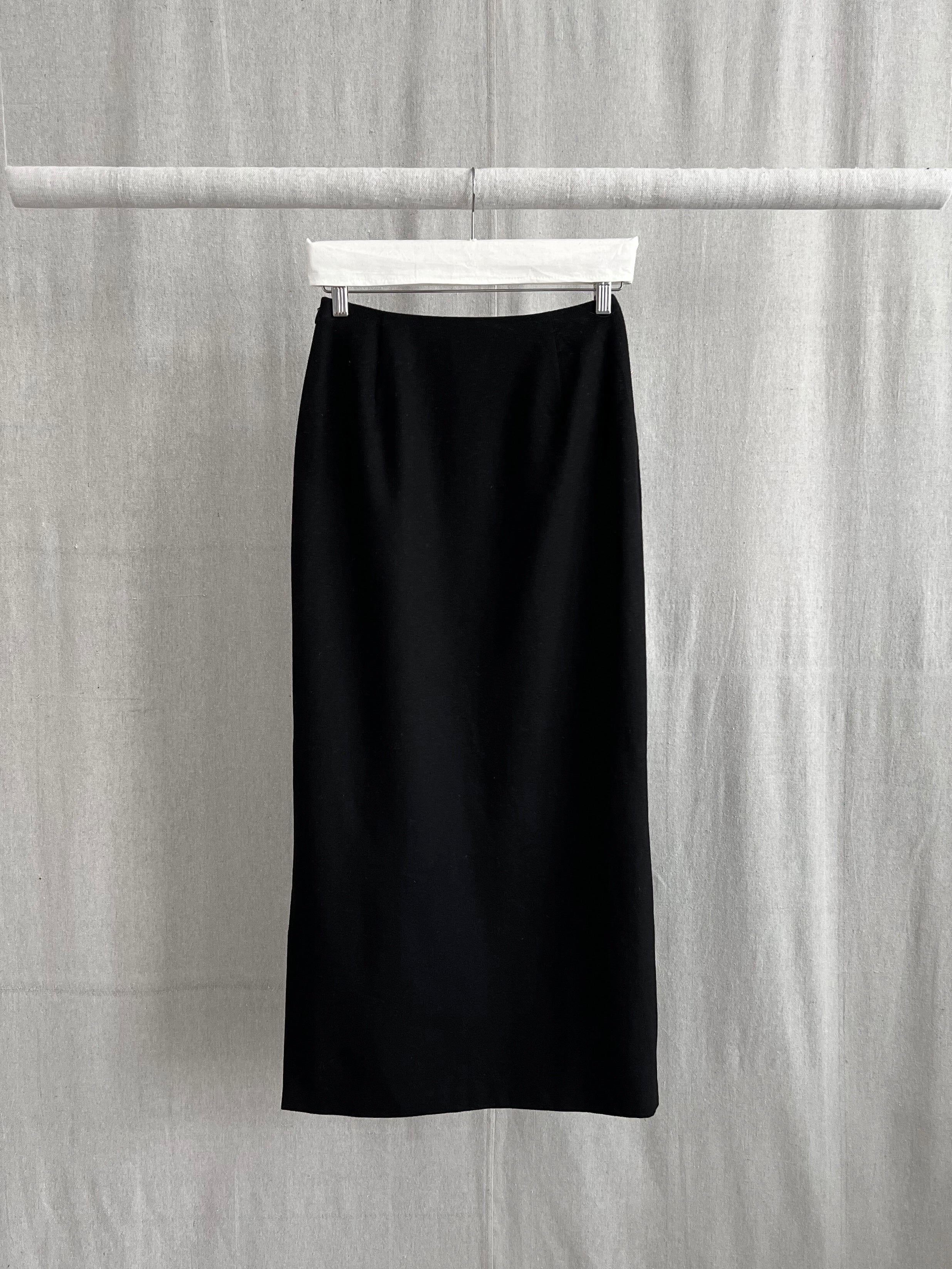 Annette Görtz Woolen Pillar Skirt