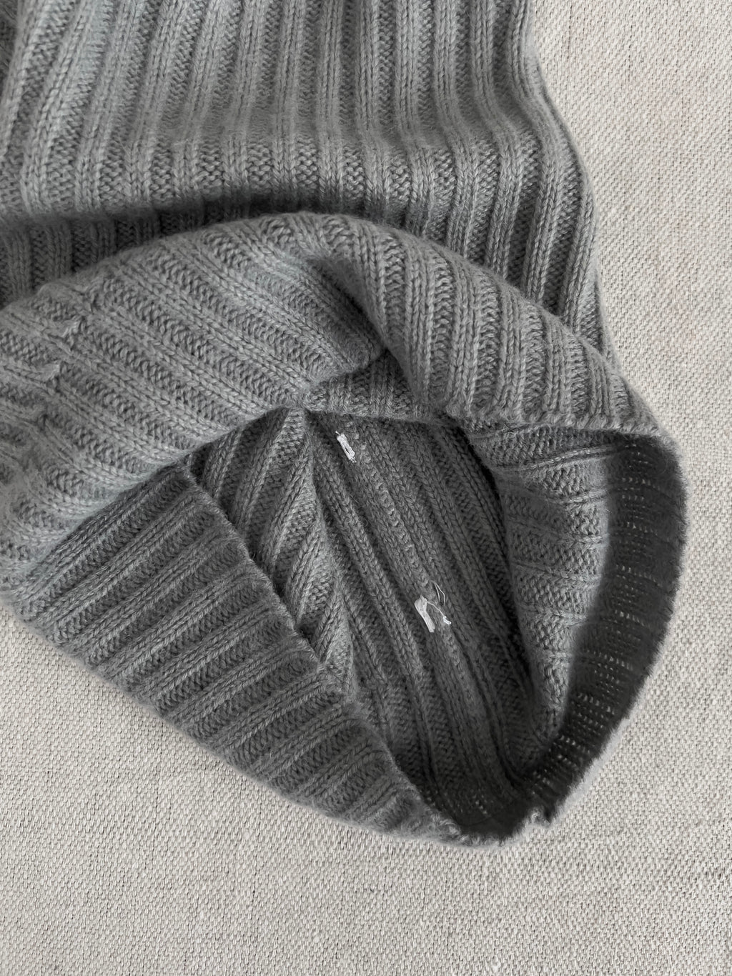 Rick Owens A/W10 ‘GLEAM’ Ribbed Neck Warmer