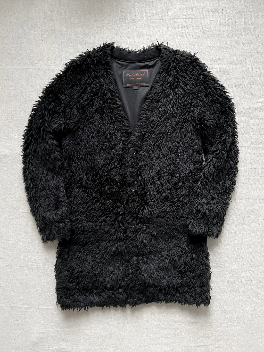 Undercover AW2007-2008 Shag Fur Cardigan