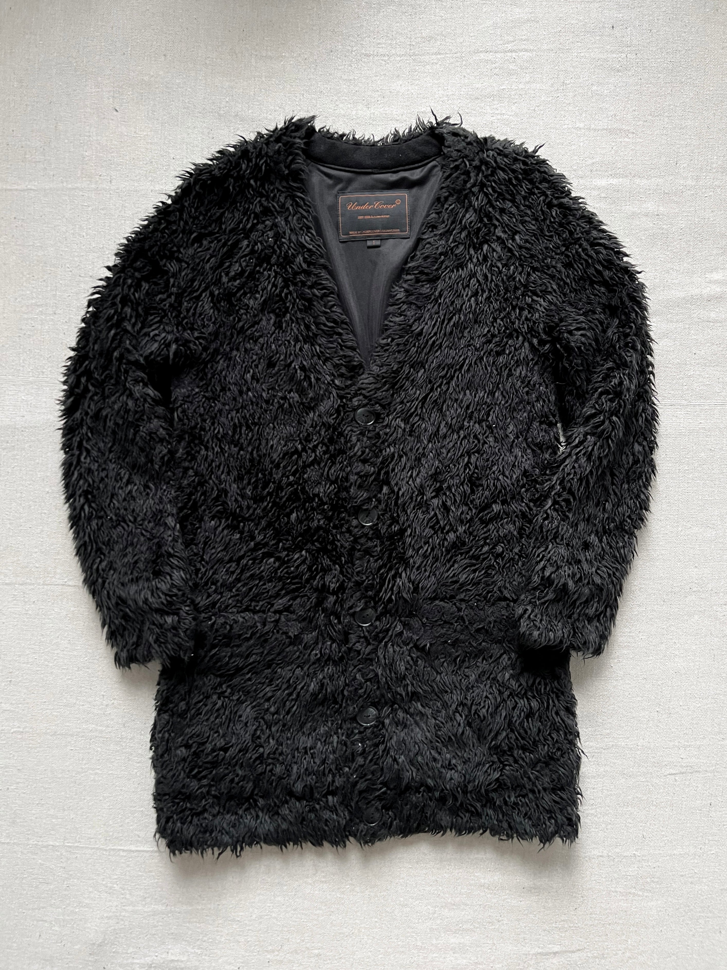 Undercover AW2007-2008 Shag Fur Cardigan