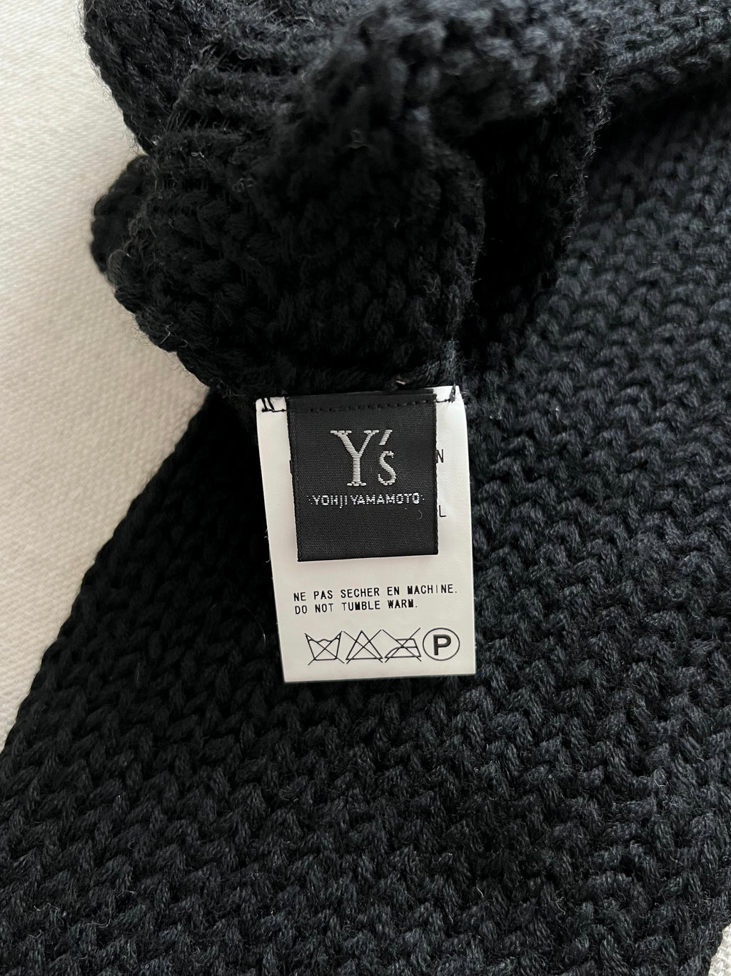 Yohji Yamamoto Y's Wool Knit Legwarmers