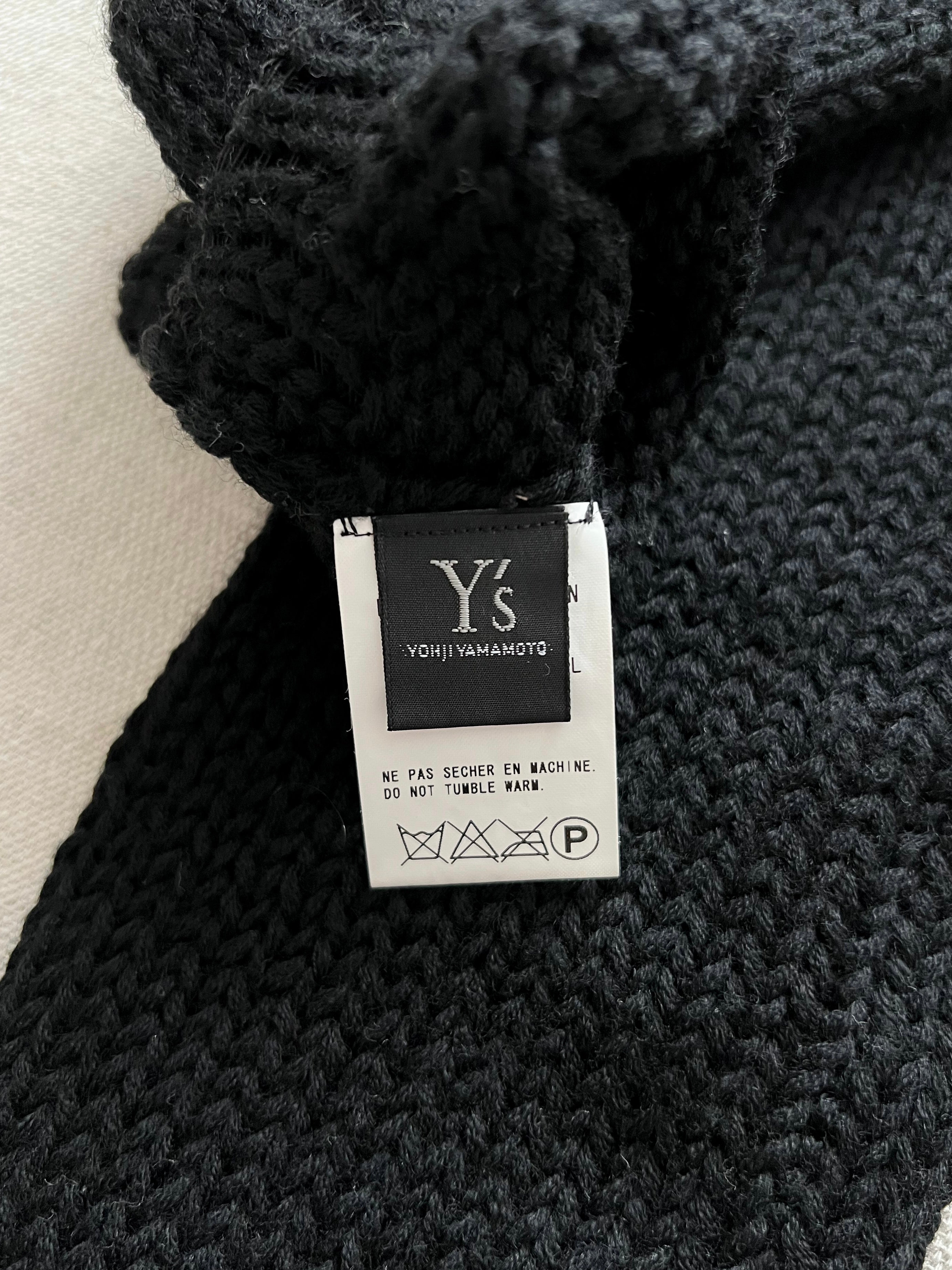 Yohji Yamamoto Y's Wool Knit Legwarmers