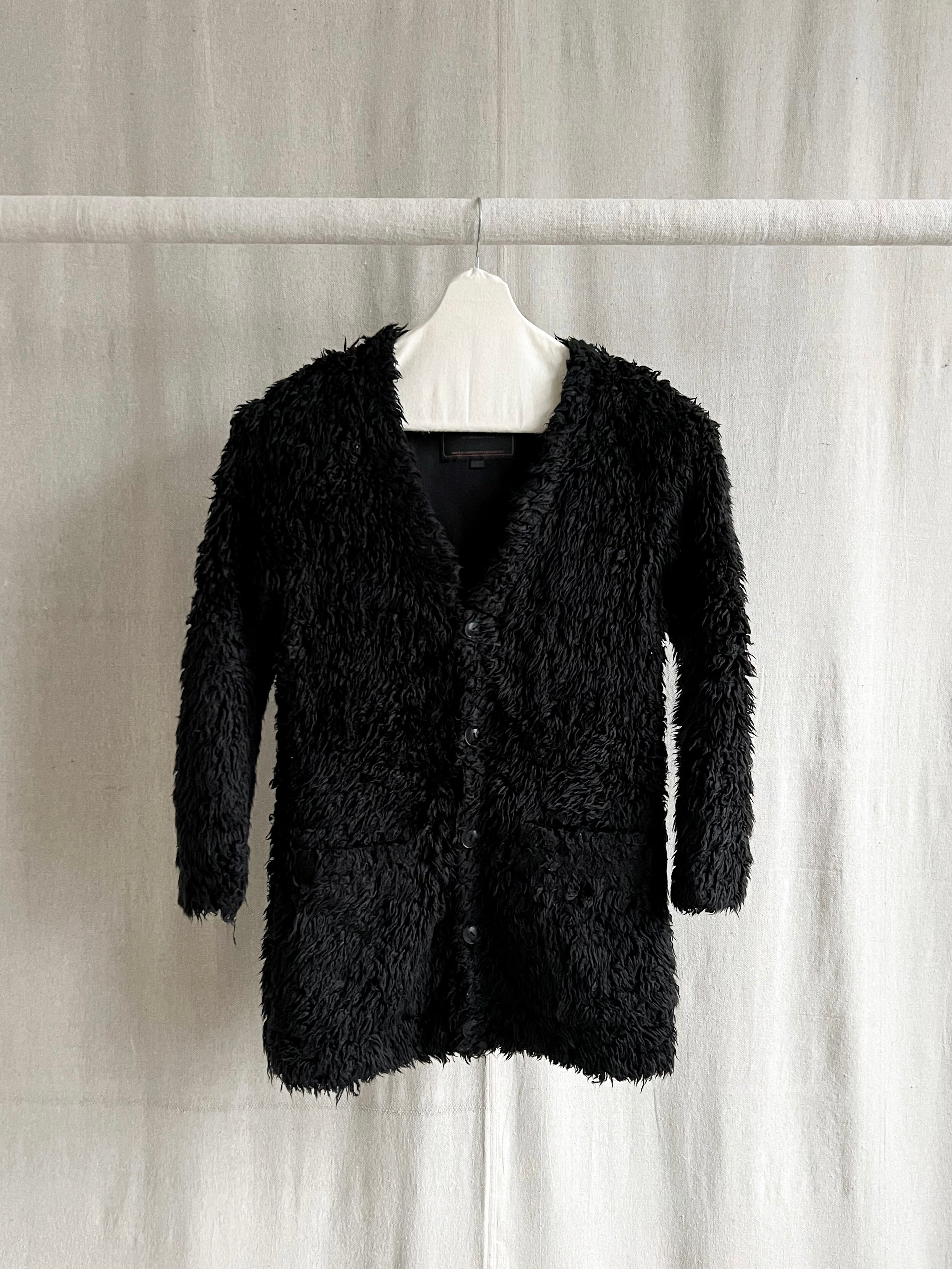 Undercover AW2007-2008 Shag Fur Cardigan