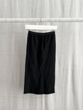 Rick Owens FW2008 ‘STAG’ Bias Straight Wool Skirt