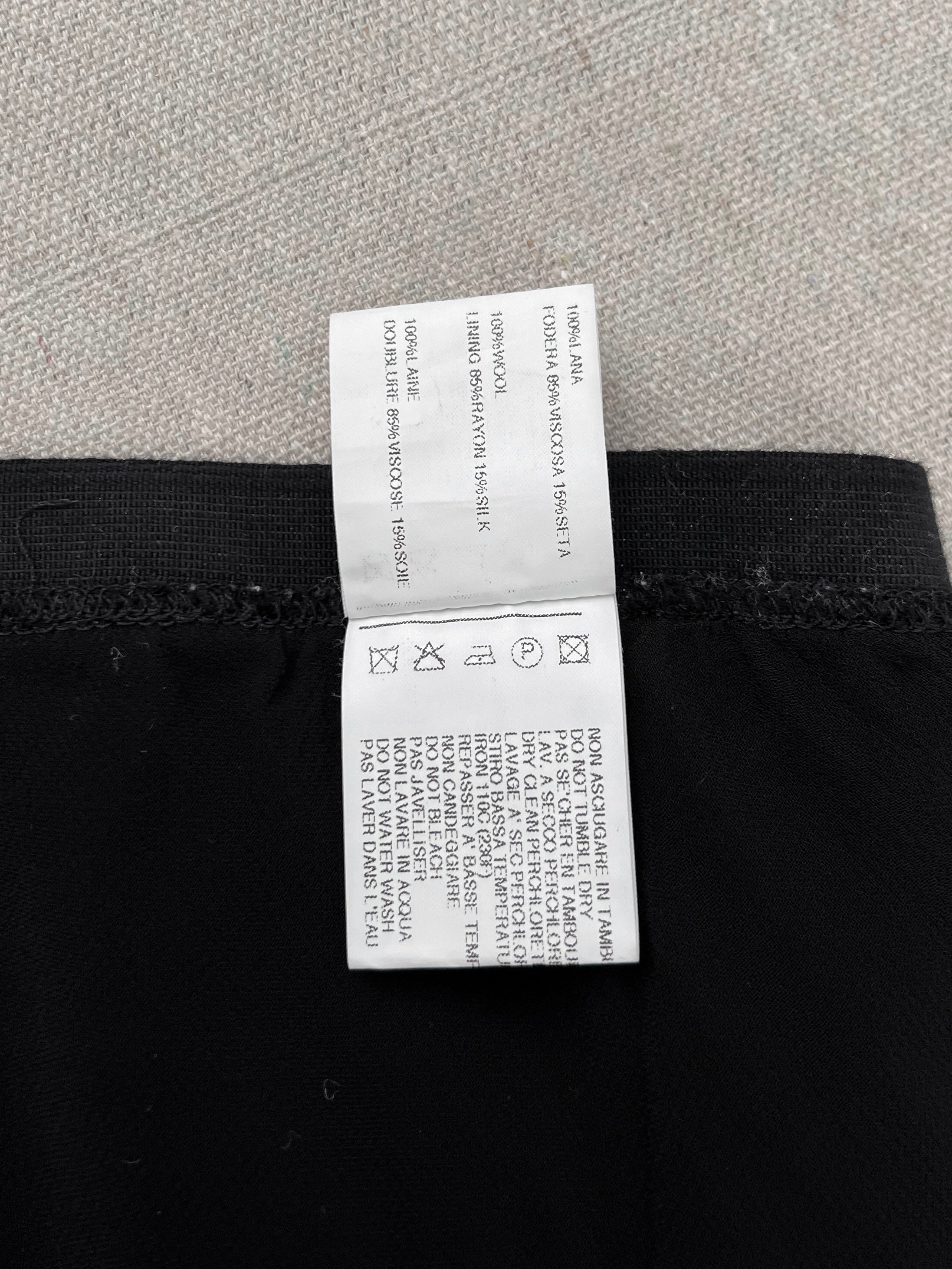 Rick Owens FW2008 ‘STAG’ Bias Straight Wool Skirt
