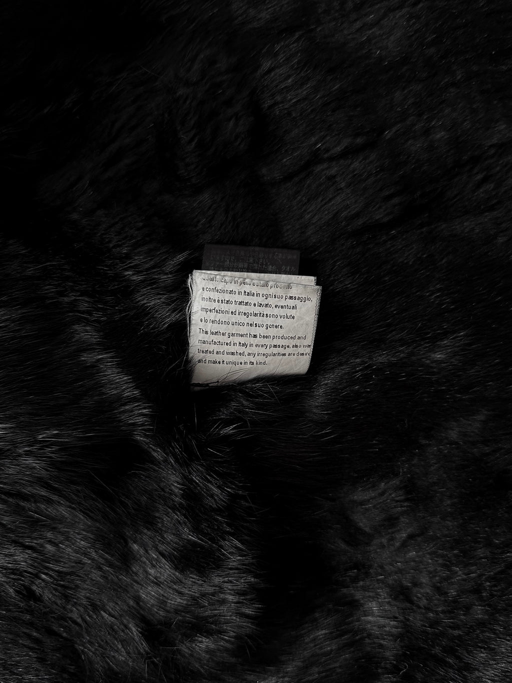 10Sei0Otto Rabbit Fur Lamb Leather Gimp Scar Stitch Rider