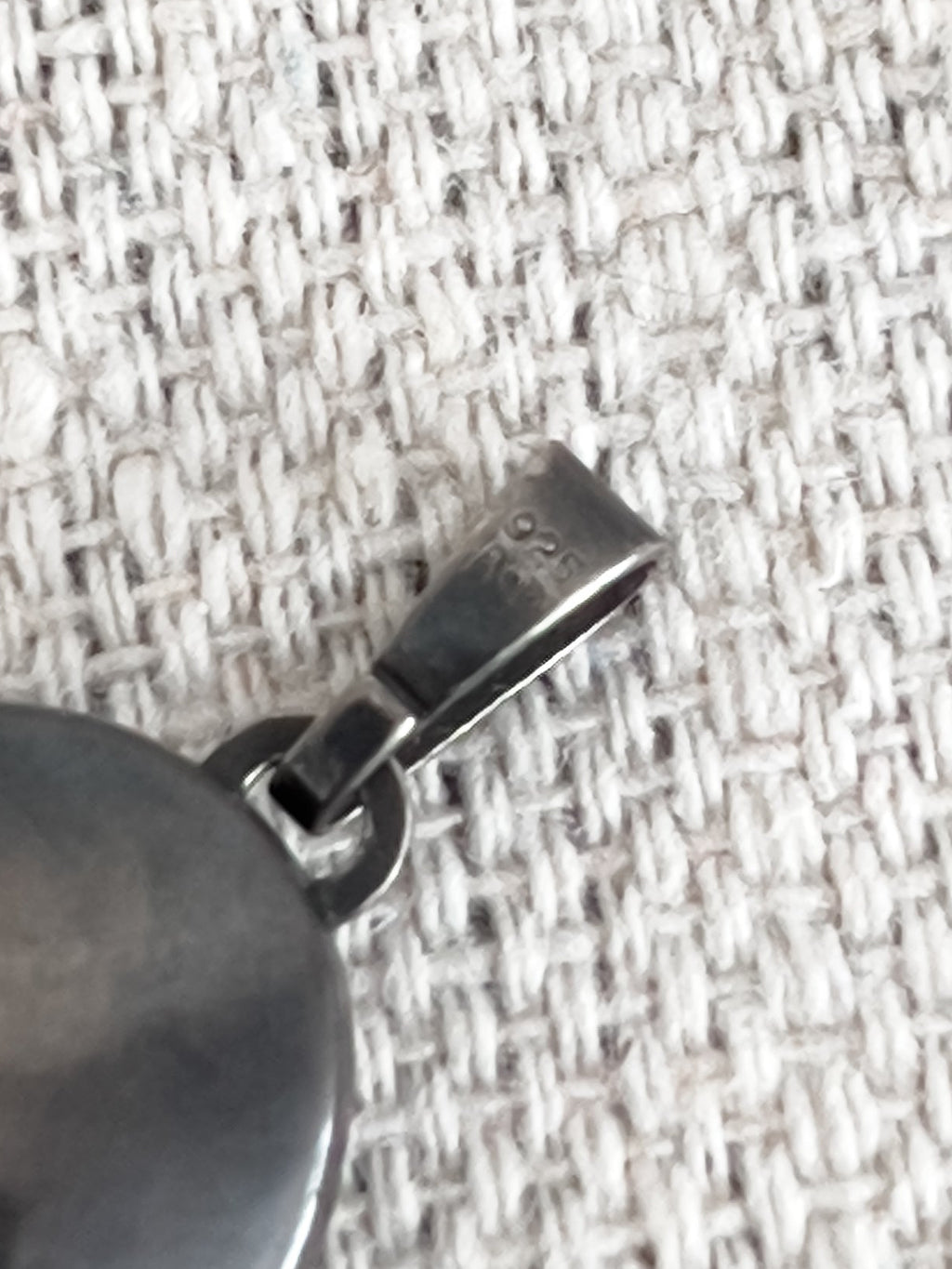 Ann Demeulemeester Oxidized Silver Locket Pendant