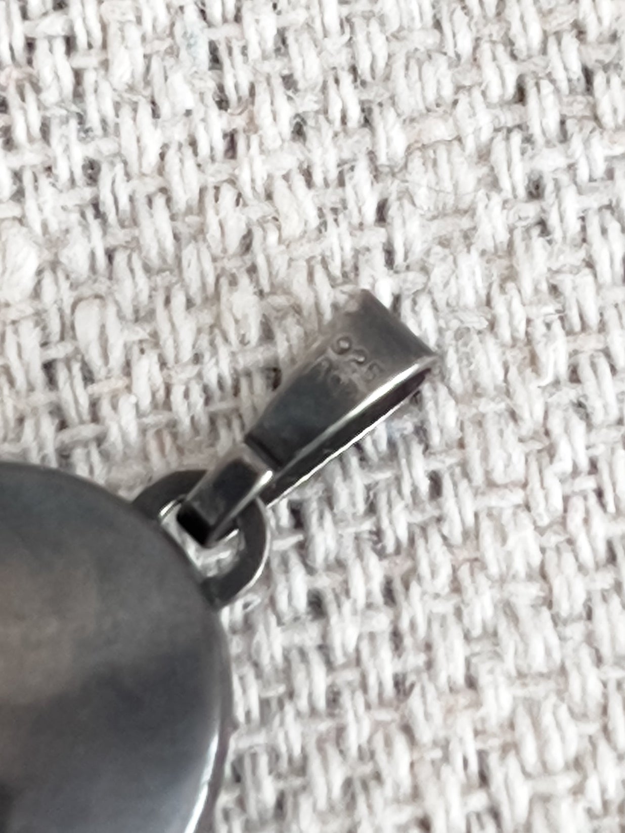Ann Demeulemeester Oxidized Silver Locket Pendant