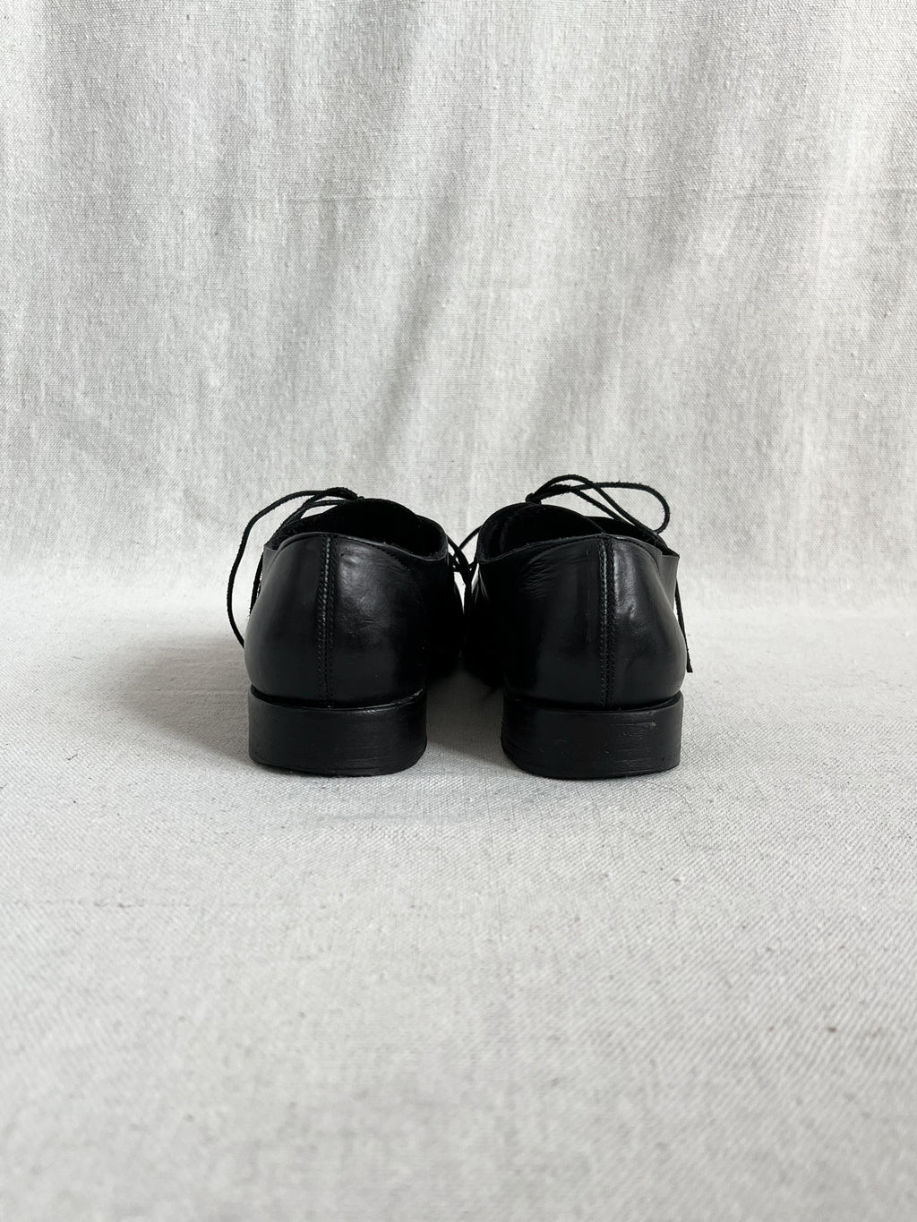 Isamu Katayama BACKLASH One-Piece Leather Laced Shoulder Derby