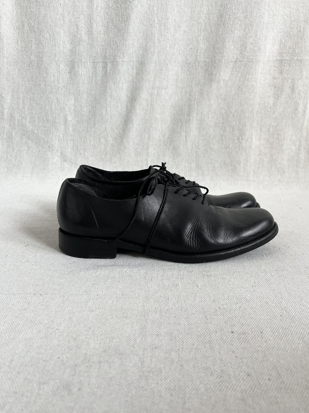 Isamu Katayama BACKLASH One-Piece Leather Laced Shoulder Derby