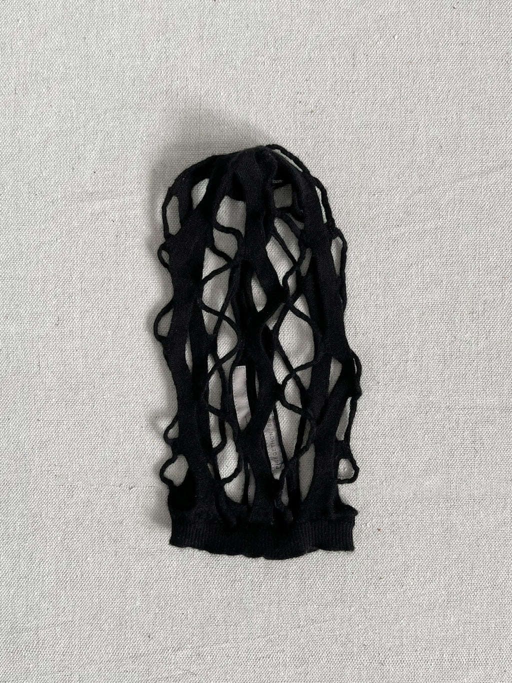 Rick Owens SS21 ‘PHLEGETHON’ Cashmere Net Knit Balaclava
