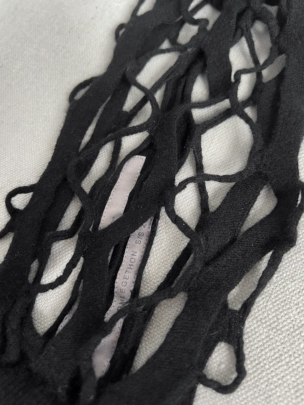 Rick Owens SS21 ‘PHLEGETHON’ Cashmere Net Knit Balaclava