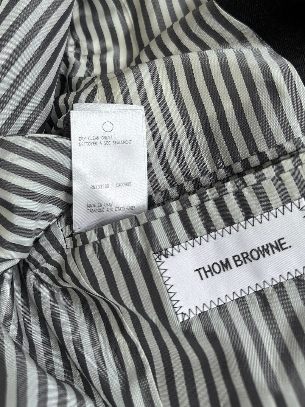 Thom Browne FW14 Made in USA Suit
