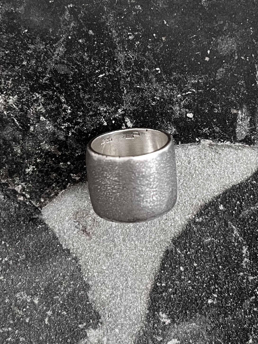 Sofia Lorena Perelson Artisanal Sterling Scorch Ring