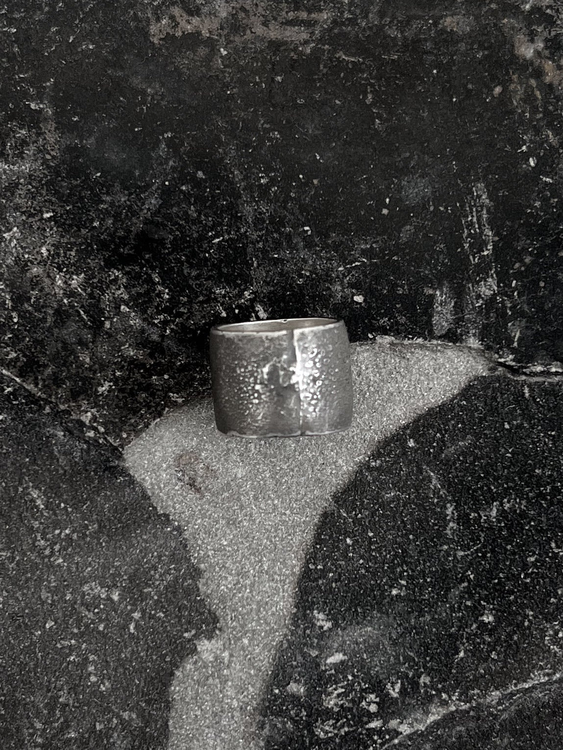 Sofia Lorena Perelson Artisanal Sterling Scorch Ring