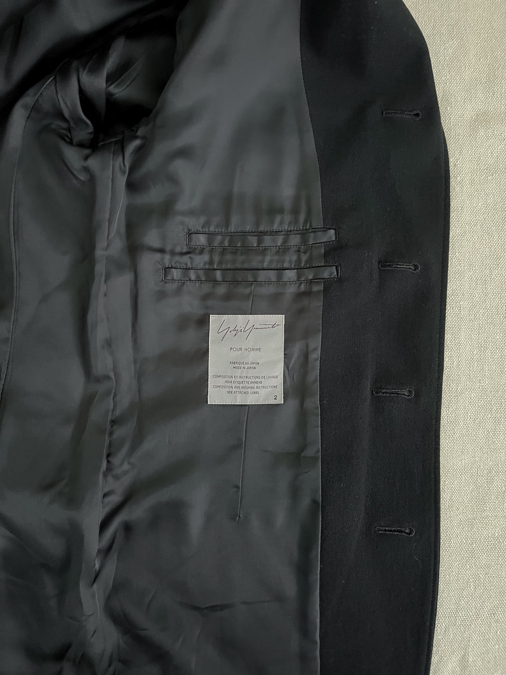 Yohji Yamamoto Pour Homme AW13 Runway Ceremonial Military Jacket