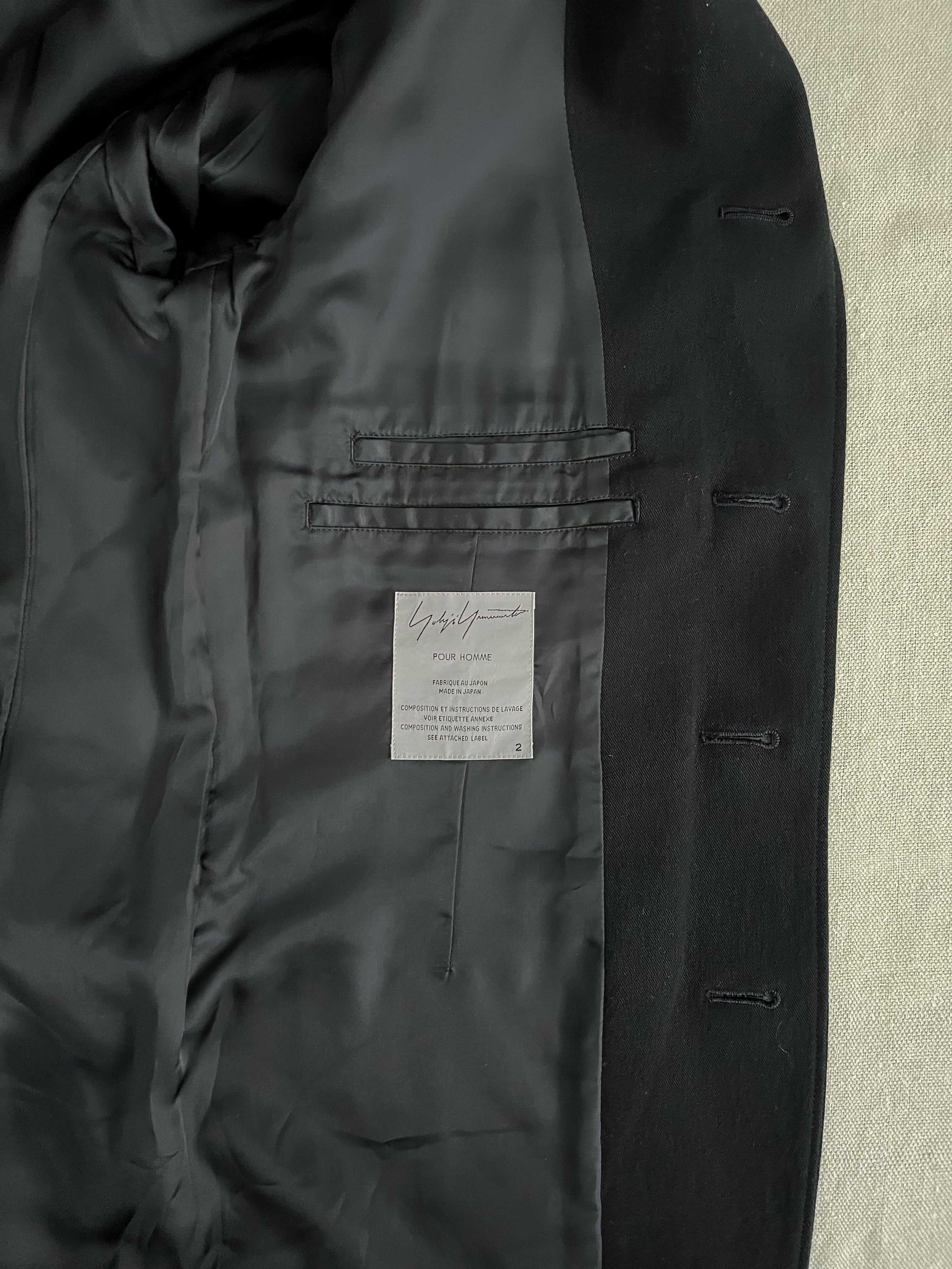 Yohji Yamamoto Pour Homme AW13 Runway Ceremonial Military Jacket
